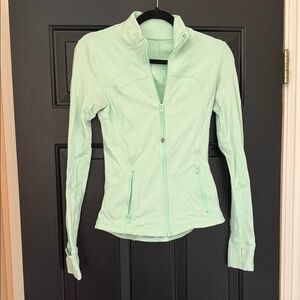 Lululemon Mint Green Scuba Jacket